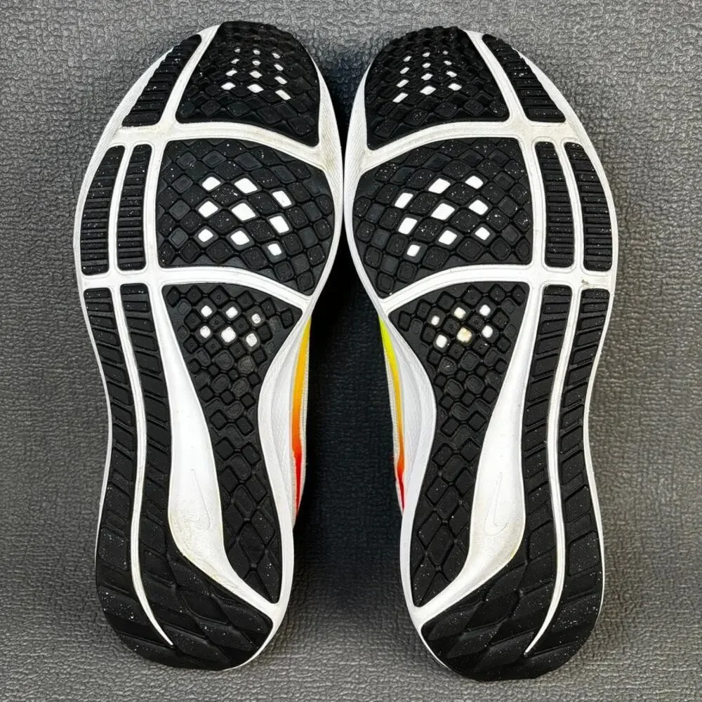 🔴 Nike Air Zoom Pegasus 40 Women`s Size 9 Grey Yellow Running Shoes DV3854-102